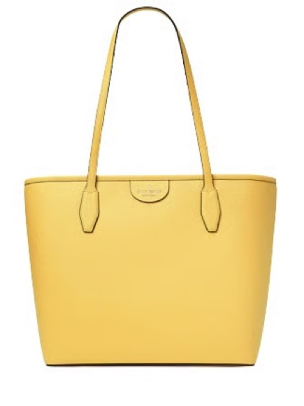 kate spade Yellow Leather Tote Bag